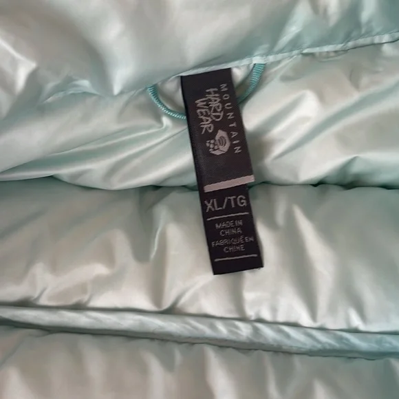 Mountain Hardwear mint green Chevron Vest - Picture 4 of 5